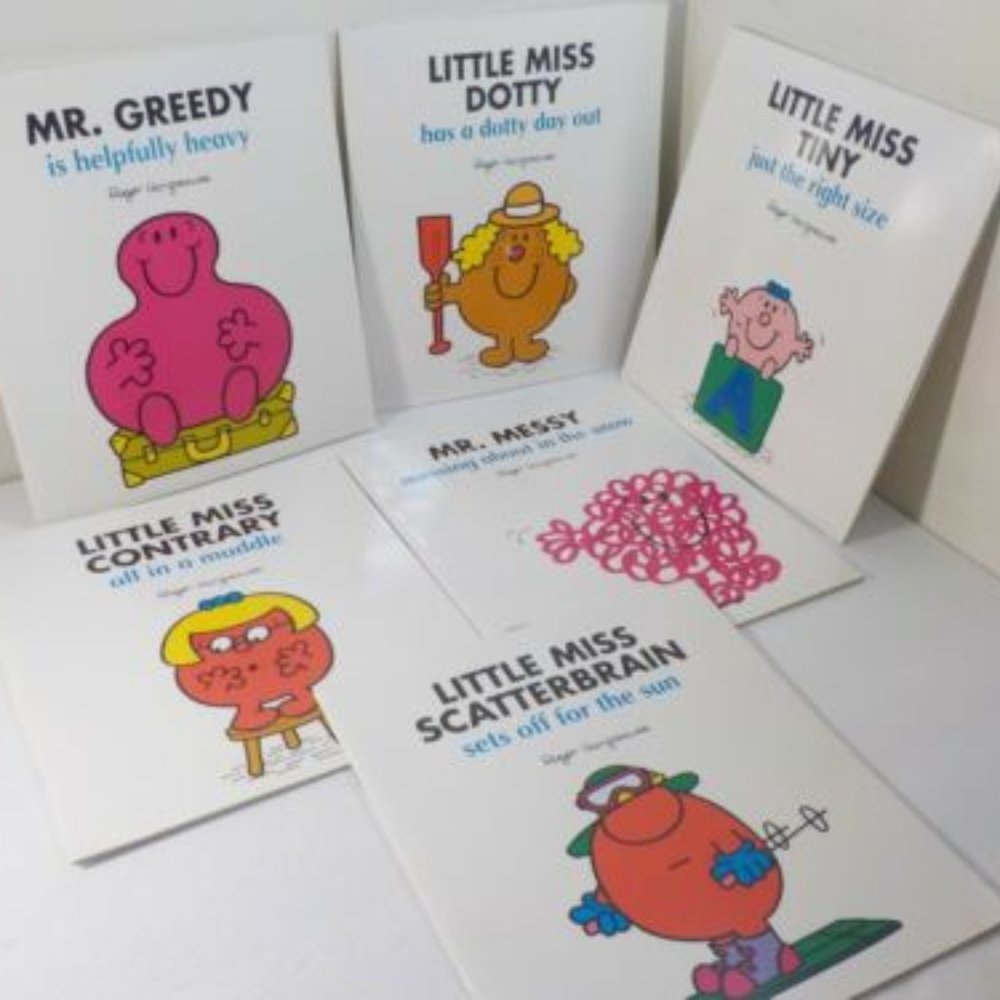 4for20!!Lot Little Miss & Mr. Men By Roger Hargreaves PB (2013) 32 page 10x10 in